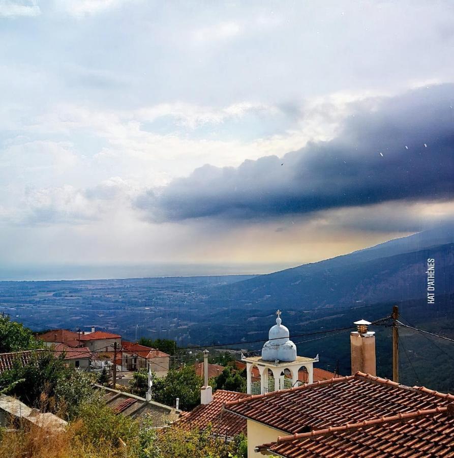 Rapsani Panorama Villa Esterno foto