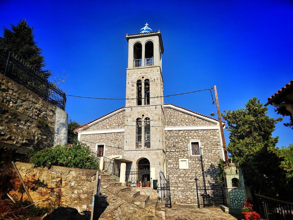 Rapsani Panorama Villa Esterno foto